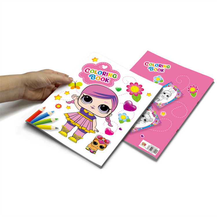 Layanan Pencetakan Buku Teks OEM Pencetakan Brosur Kustom Penuh Warna