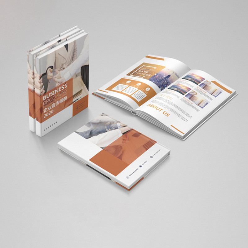 Panduan Leaflet Buklet Pencetakan Penuh Warna 128gsm 157gsm Ketebalan Sampul