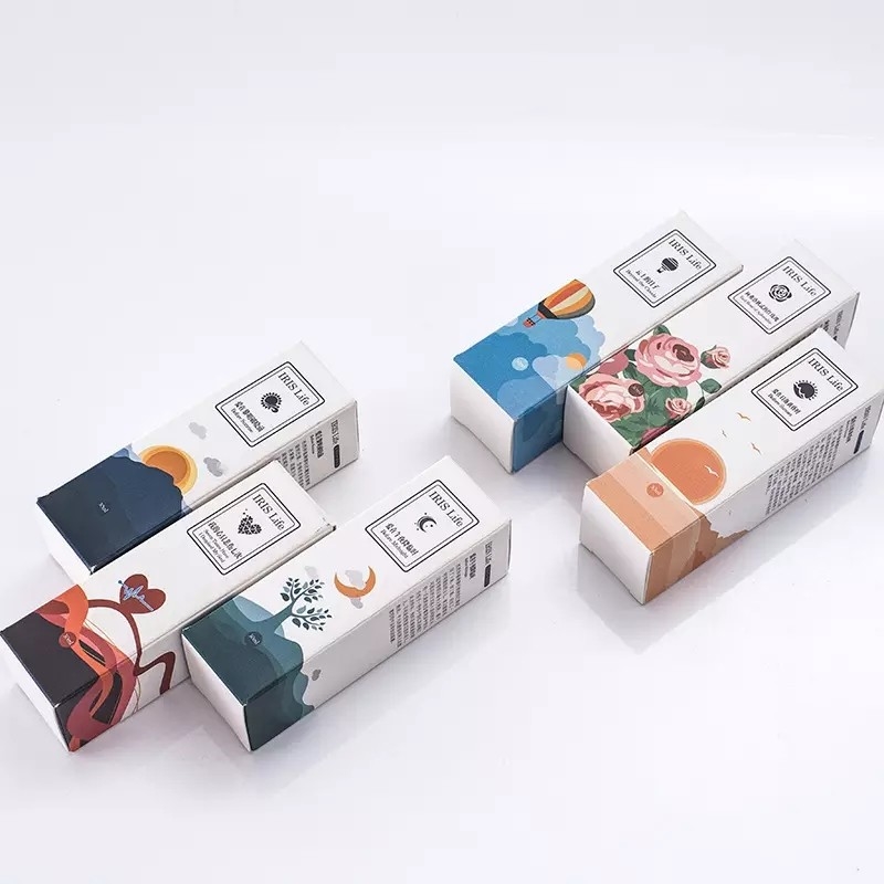 CMYK Full Color Printed Boxes 350 400gsm Kotak Hadiah Lipstik