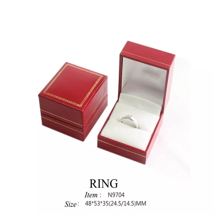 OEM Full Color Printed Boxes Leatherette Paper Dengan Gold Hot Foil Stamp