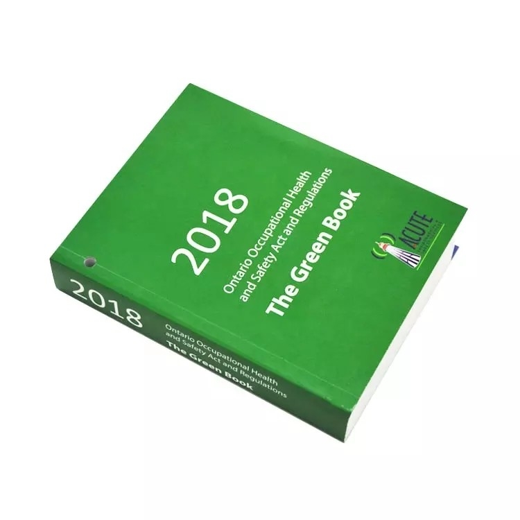 Softcover Tebal Pencetakan Buku Penuh Warna 4c+4c Cmyk Ukuran Kustom