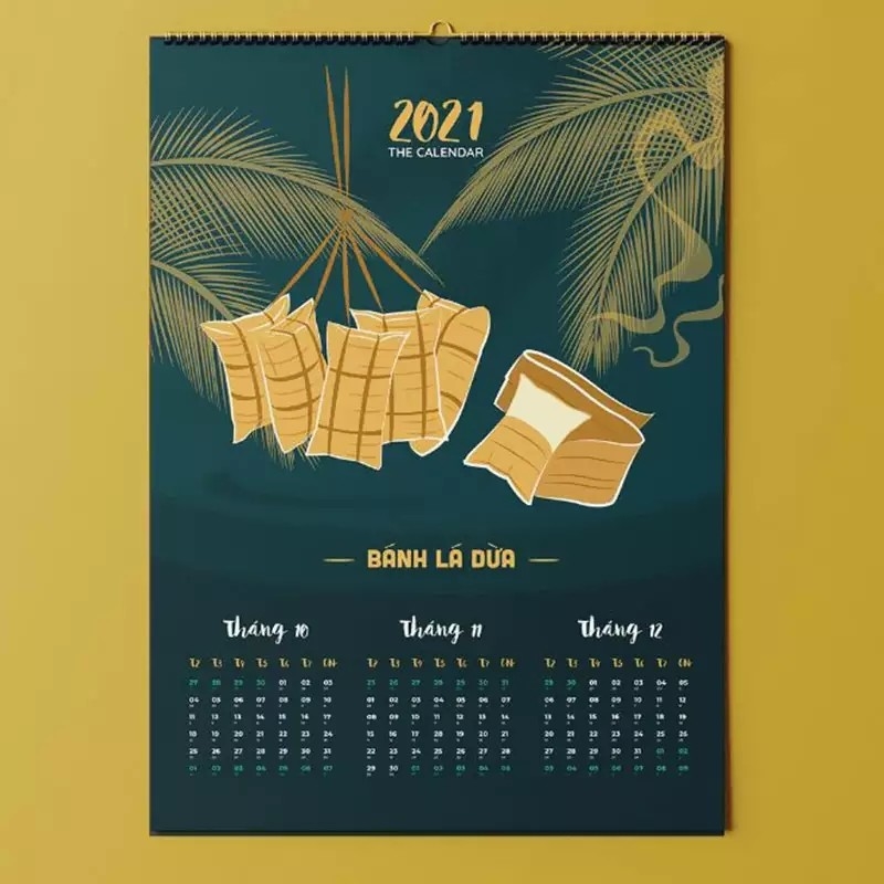 250/300 Ccnb Cetak Kalender Dinding Kustom 3d Timbul 0.25-0.45mm Pvc